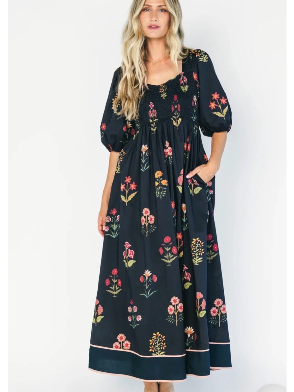 Baltic Born Fern Maxi Fall Dress - Size medium EUC